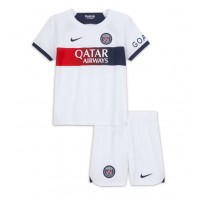 Camisa de time de futebol Paris Saint-Germain Replicas 2º Equipamento Infantil 2024-25 Manga Curta (+ Calças curtas)